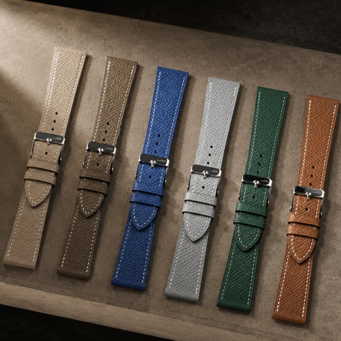 Atelier Tamago leather watch strap