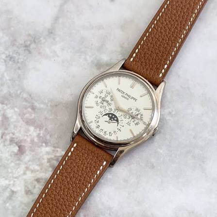 Atelier Tamago leather watch strap