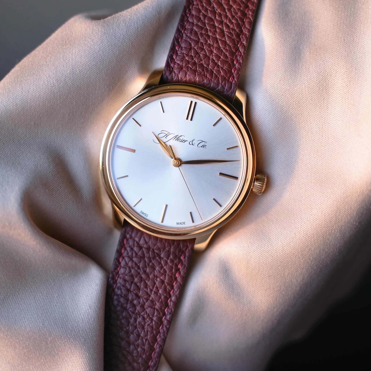 Atelier Tamago leather watch strap