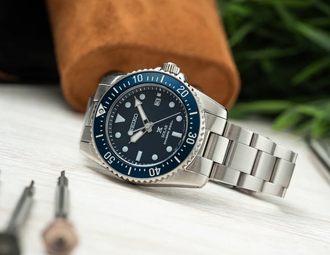 Oyster Bracelet for Seiko SNE Solar Divers