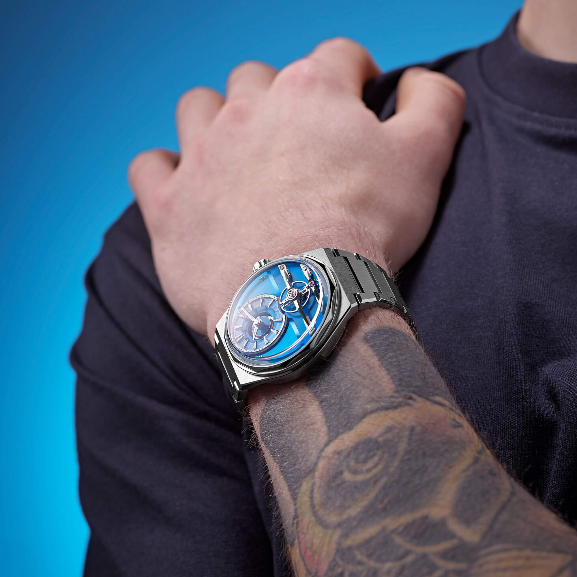 Christopher Ward strap and bracelet