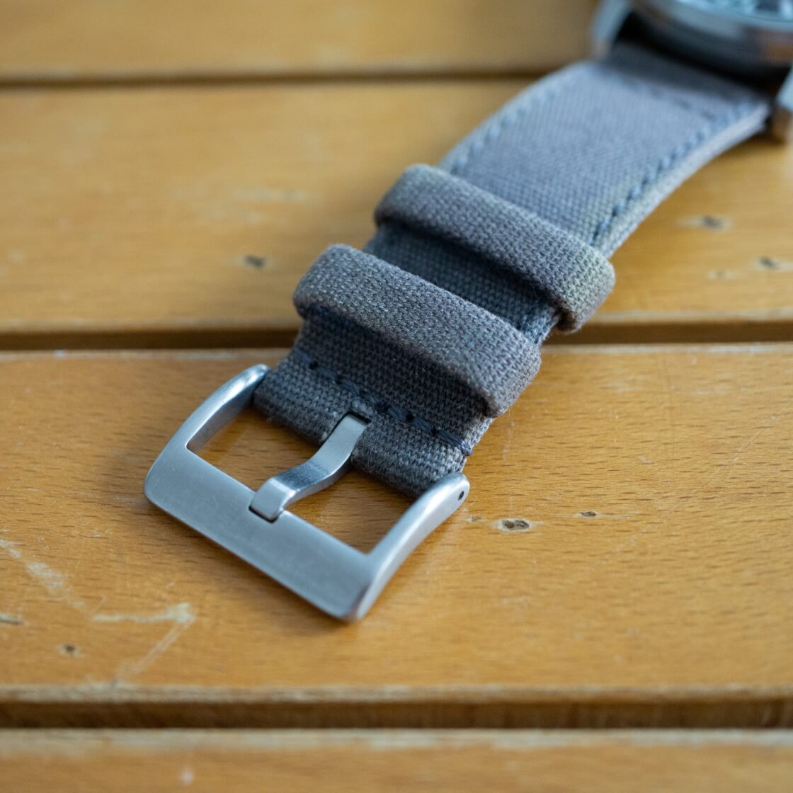 Canvas quick release watch strap by Barton
