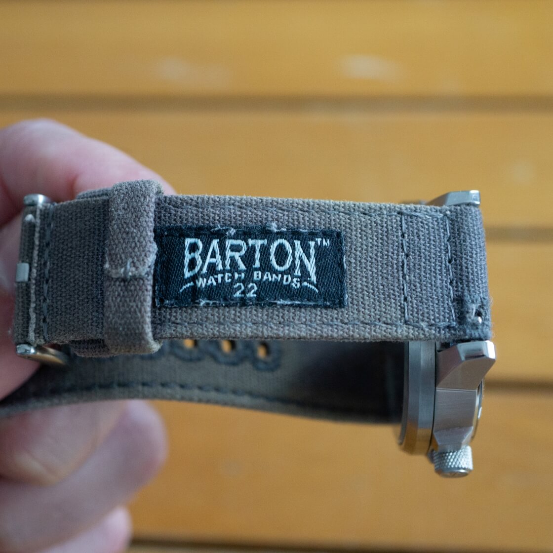 Canvas Quick Release Strap by BARTON Watch Bands