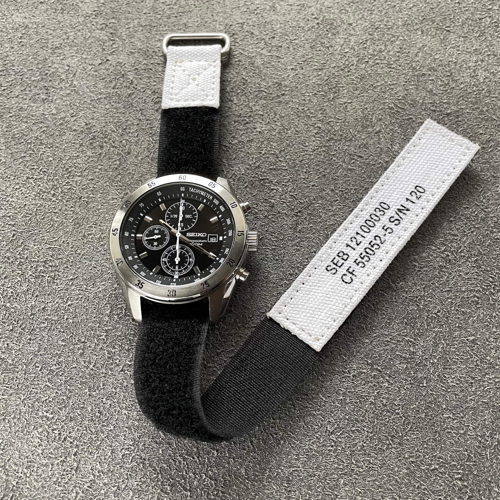 NASA Hook and Loop Watch Strap by CNS Watch Bands