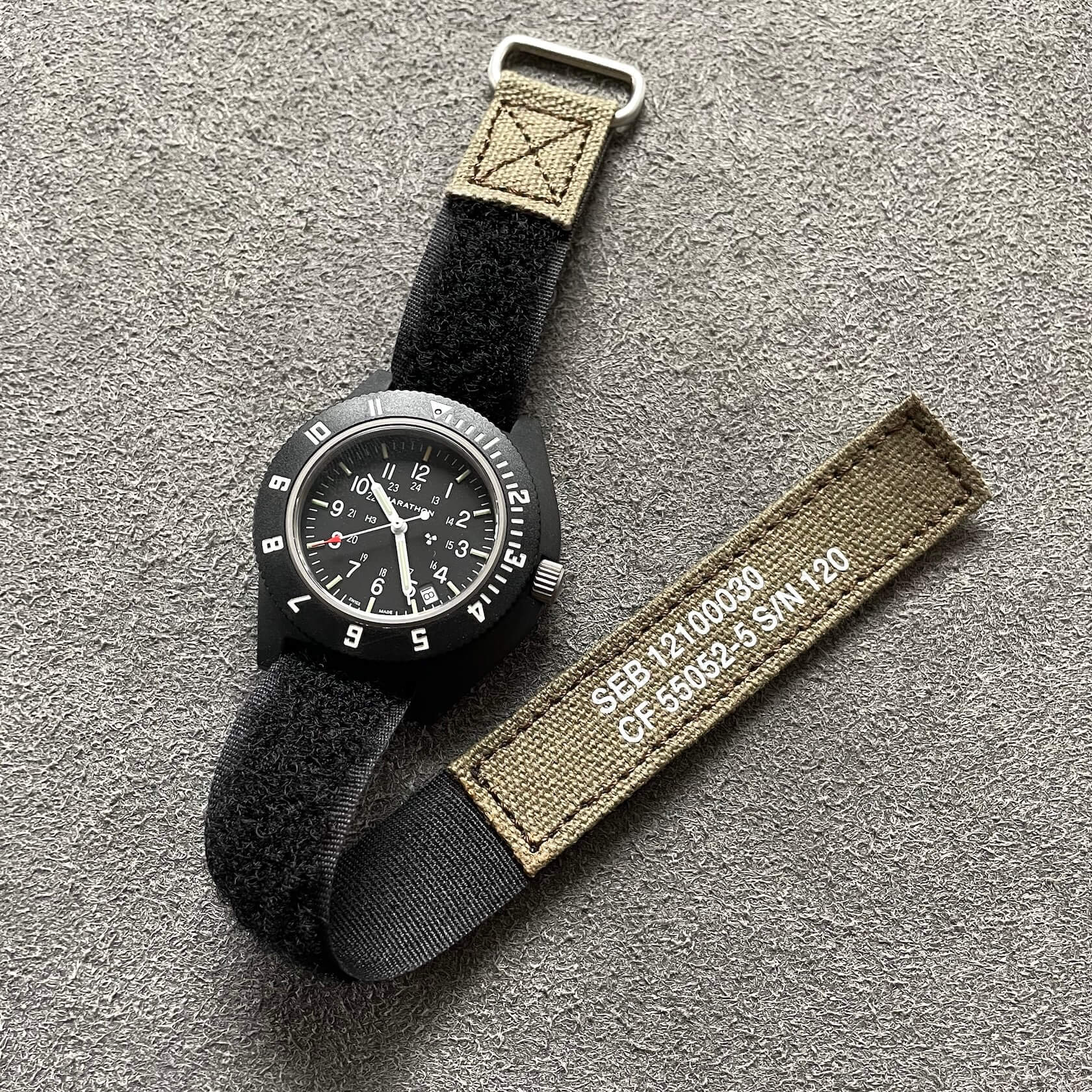 NASA Hook and Loop Watch Strap by CNS Watch Bands