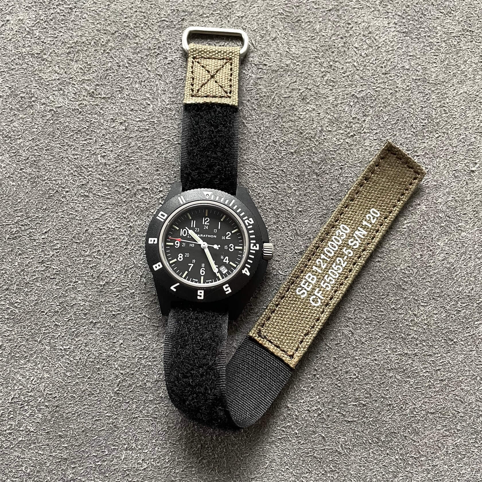 NASA Hook and Loop Watch Strap by CNS Watch Bands