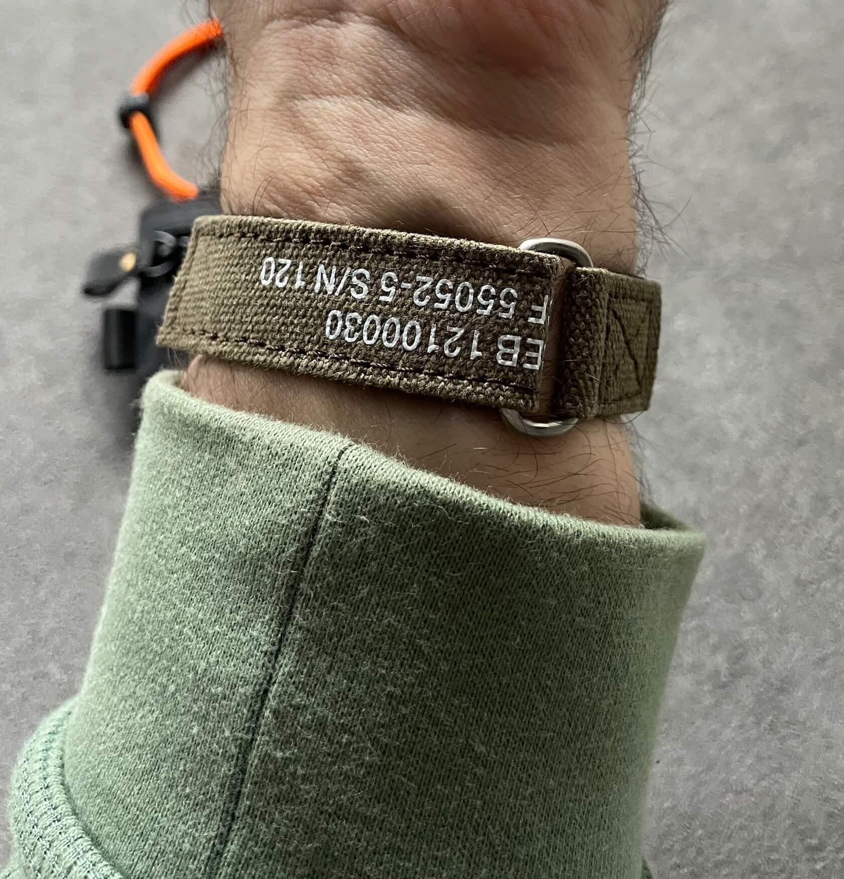 NASA Hook and Loop Watch Strap by CNS Watch Bands