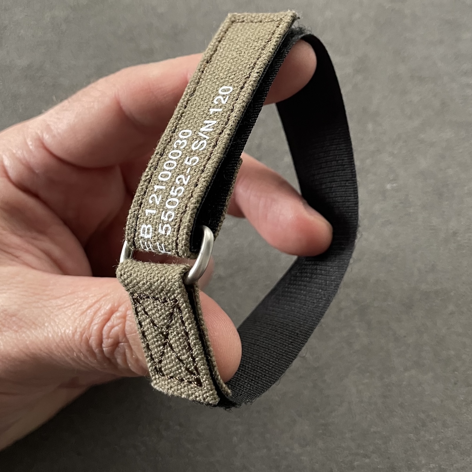 NASA Hook and Loop Watch Strap by CNS Watch Bands