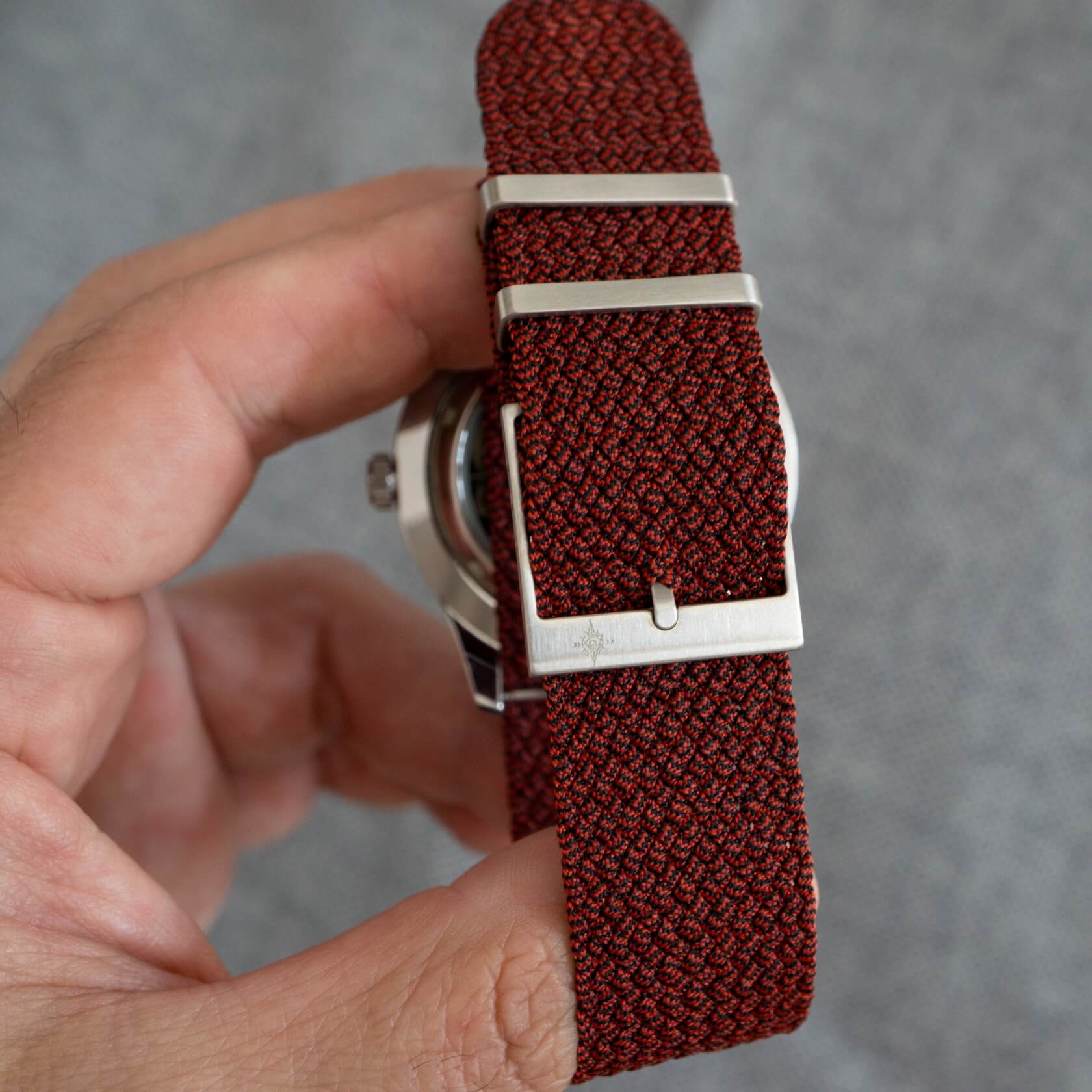 Adjustable Perlon Strap by CNS & Watch Bands