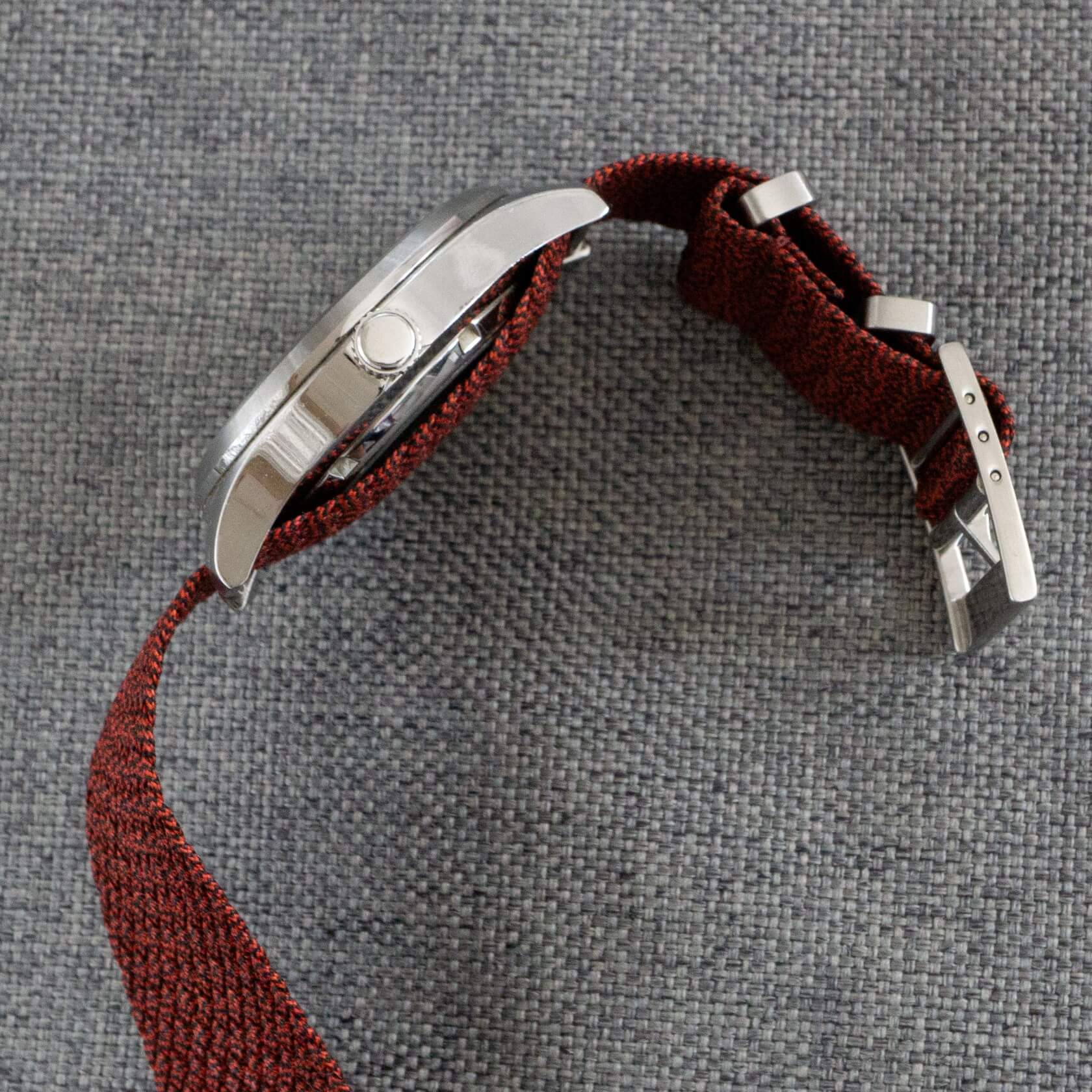 Adjustable Perlon Strap by CNS Watch Bands