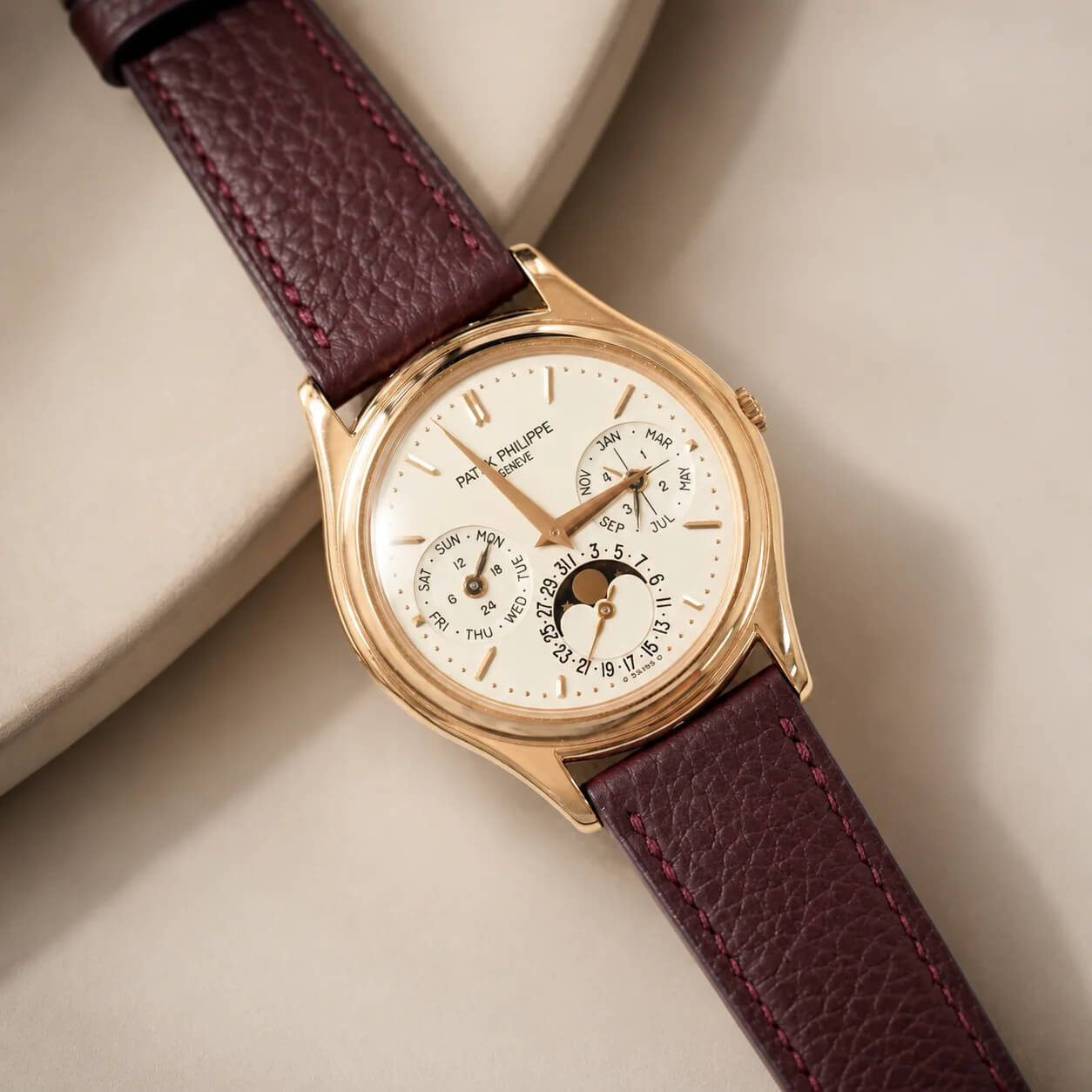 Atelier Tamago handmade leather watch strap