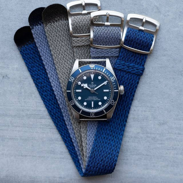 Crown & Buckle perlon straps