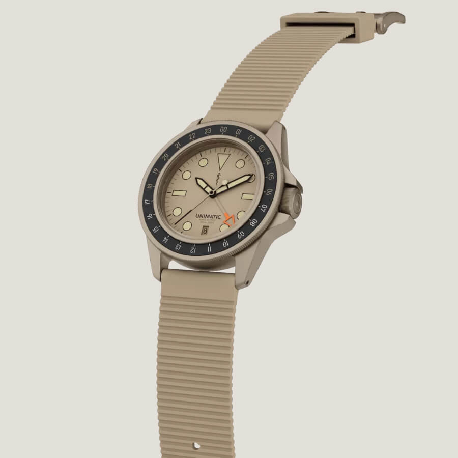 custom unimatic watch