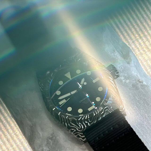 custom unimatic watch