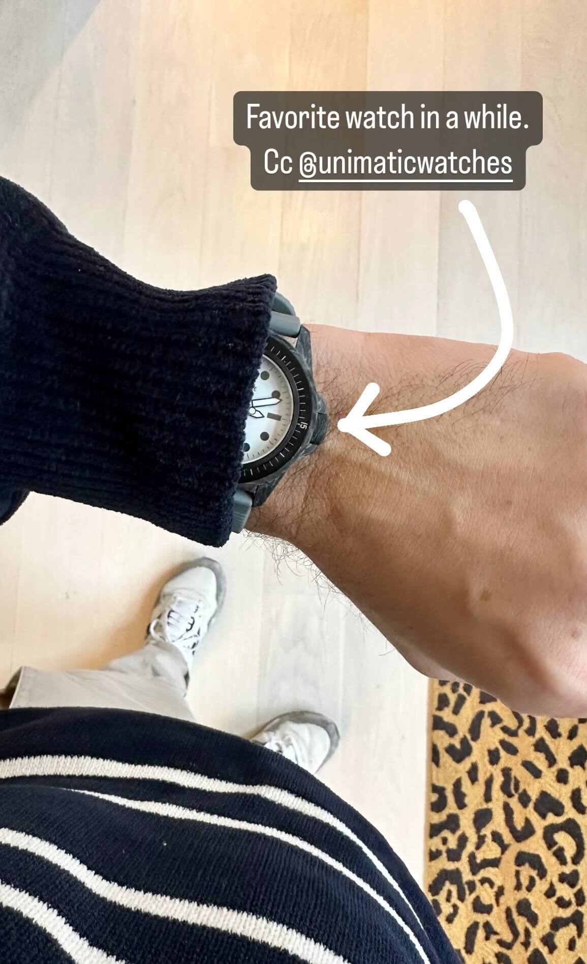 custom unimatic watch
