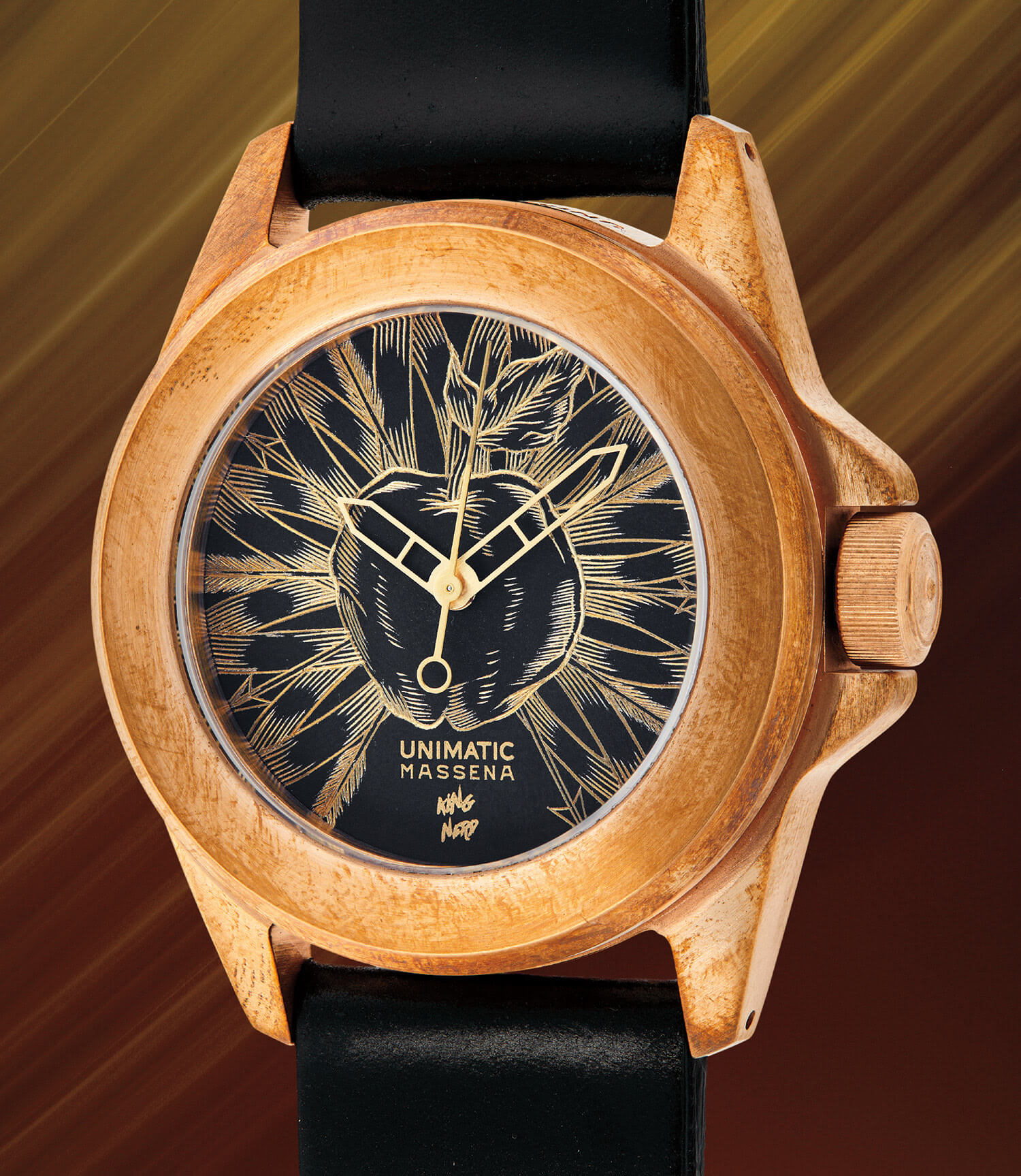 custom unimatic watch