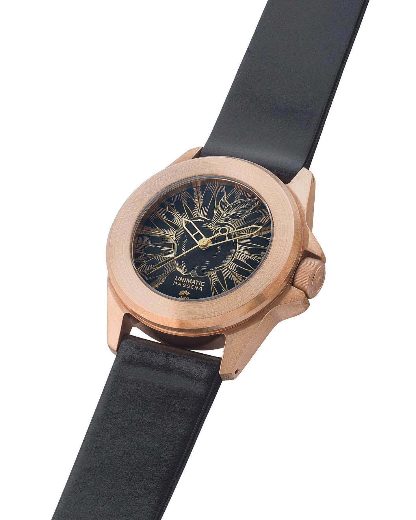 custom unimatic watch