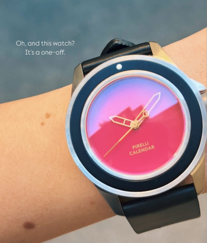 custom unimatic watch