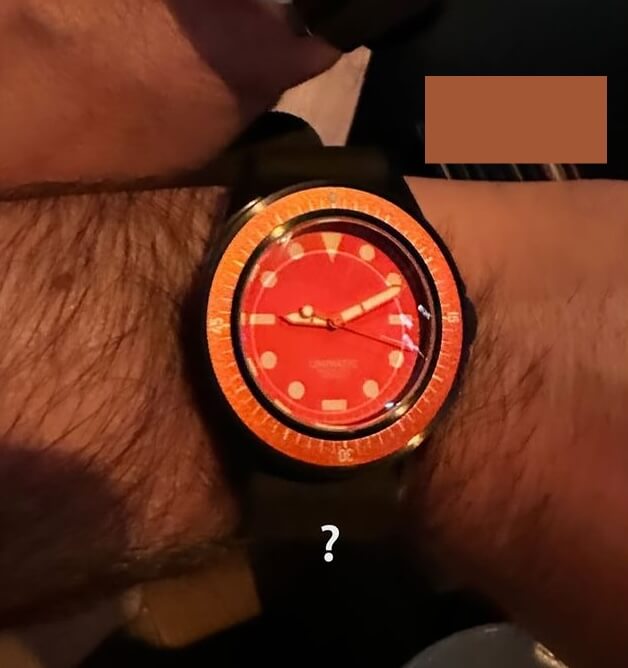 custom unimatic watch