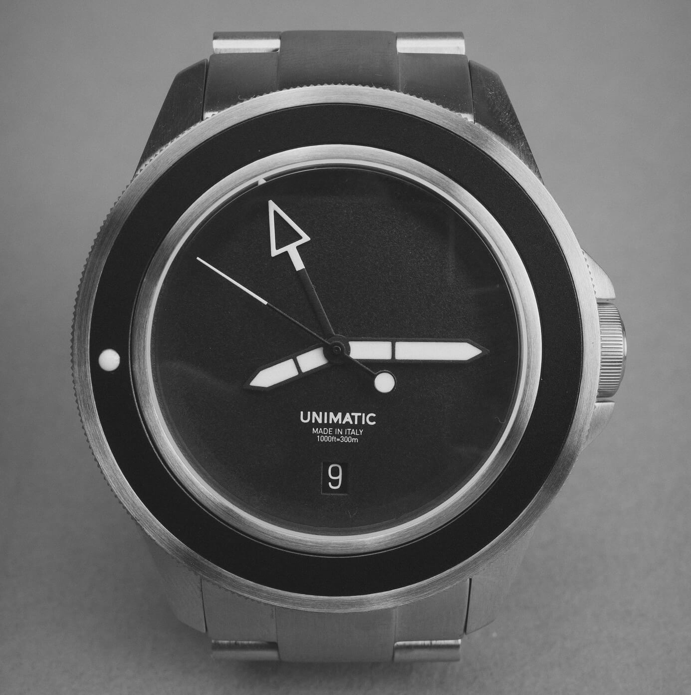 custom unimatic watch