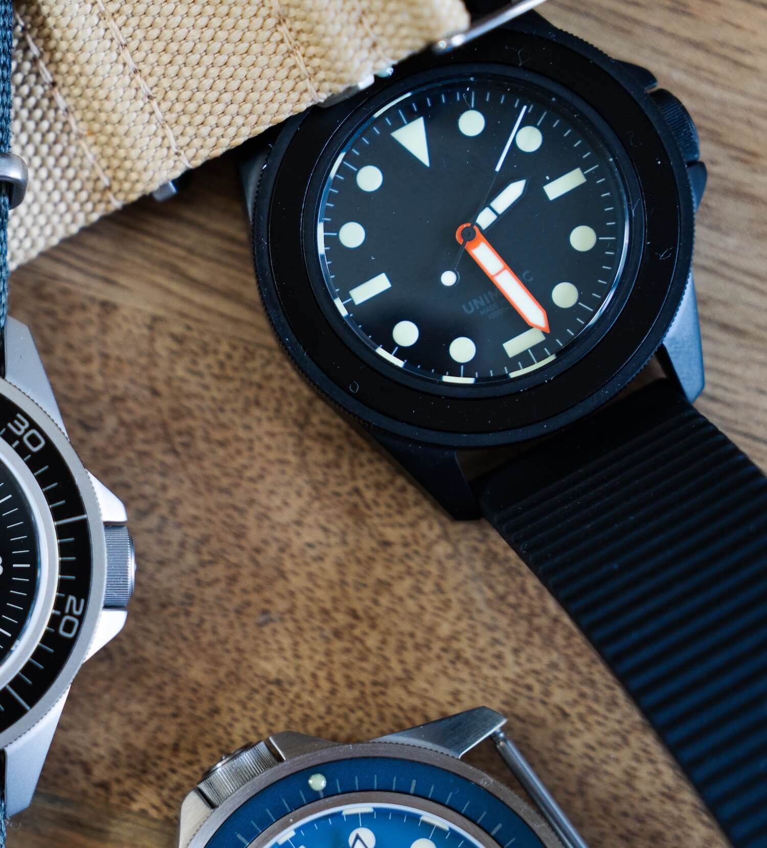 custom unimatic watch