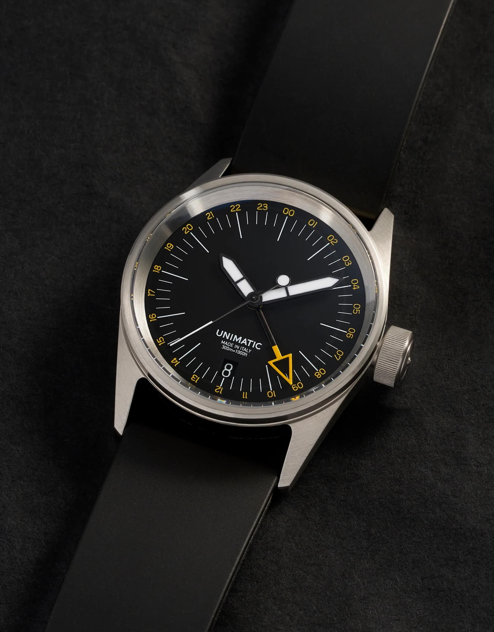 custom unimatic watch