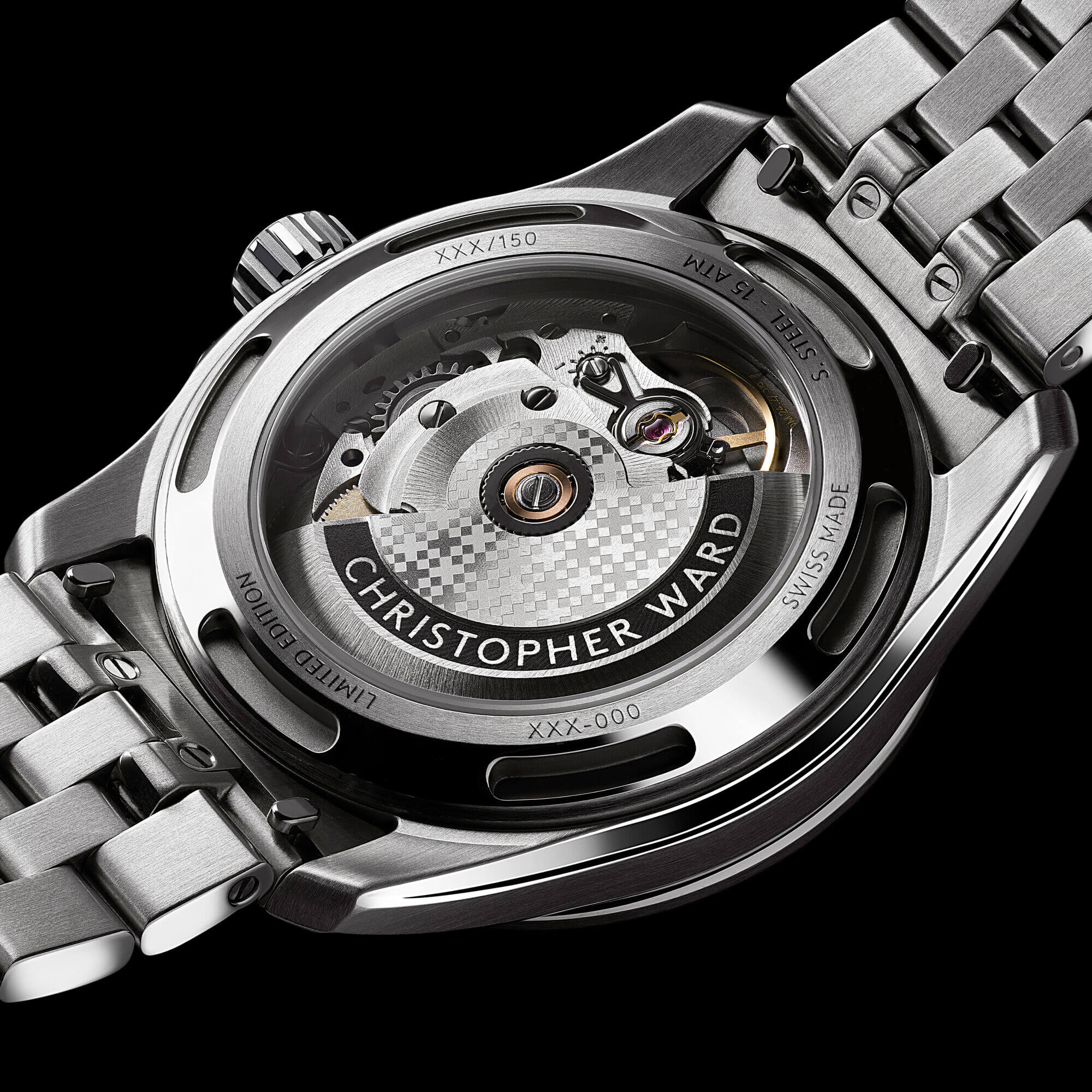 Christopher Ward strap and bracelet