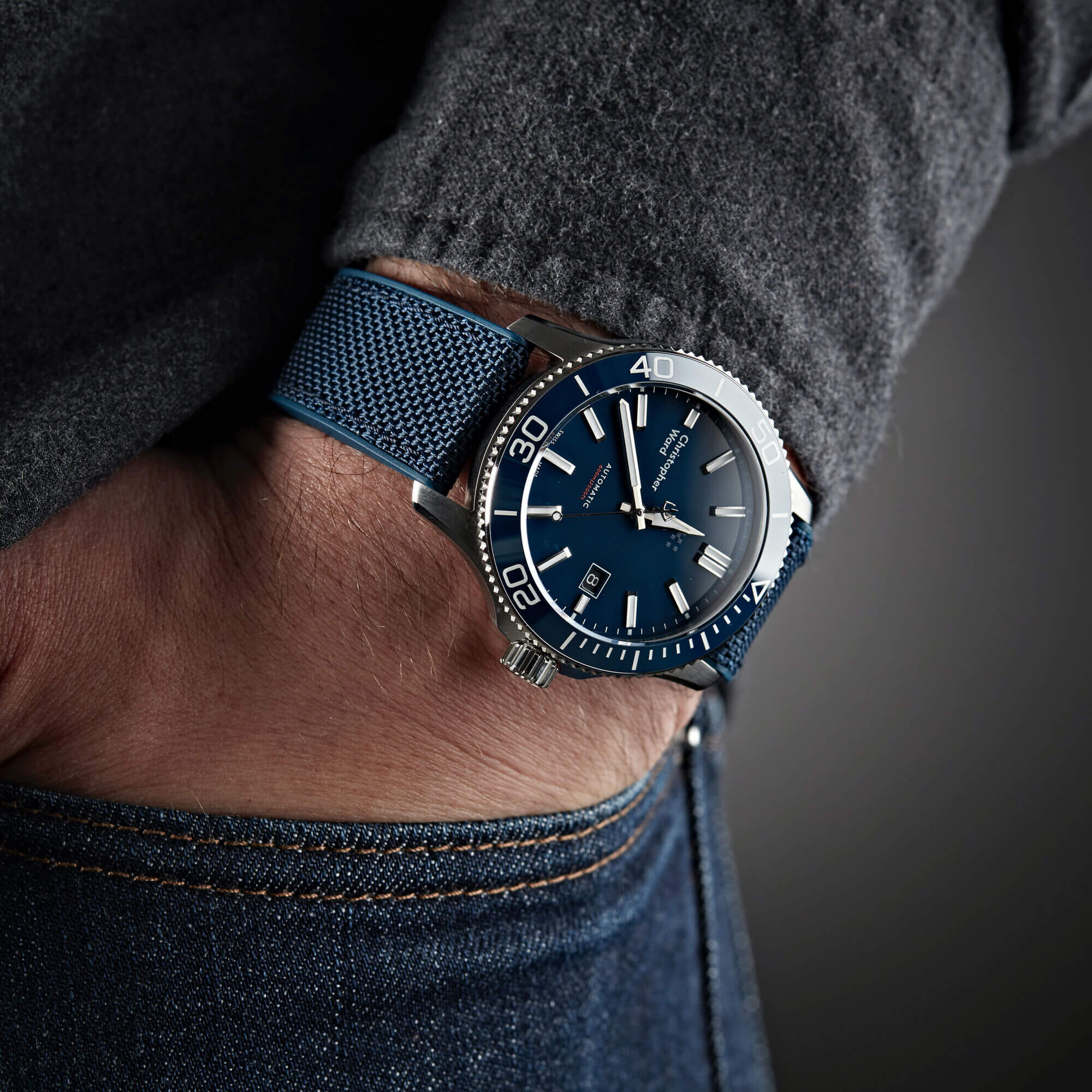 Christopher Ward strap and bracelet