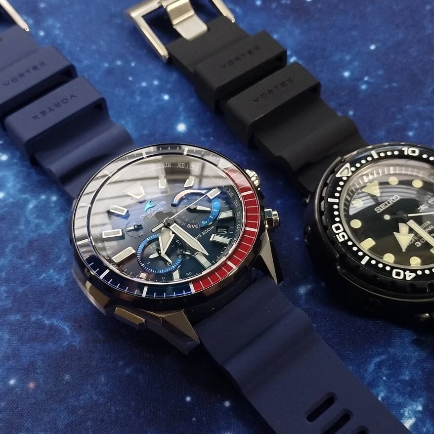 divecore fkm rubber strap