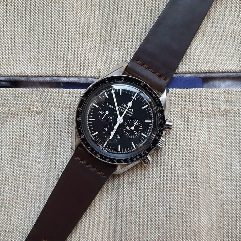 Brown watch strap by Esprit Nato