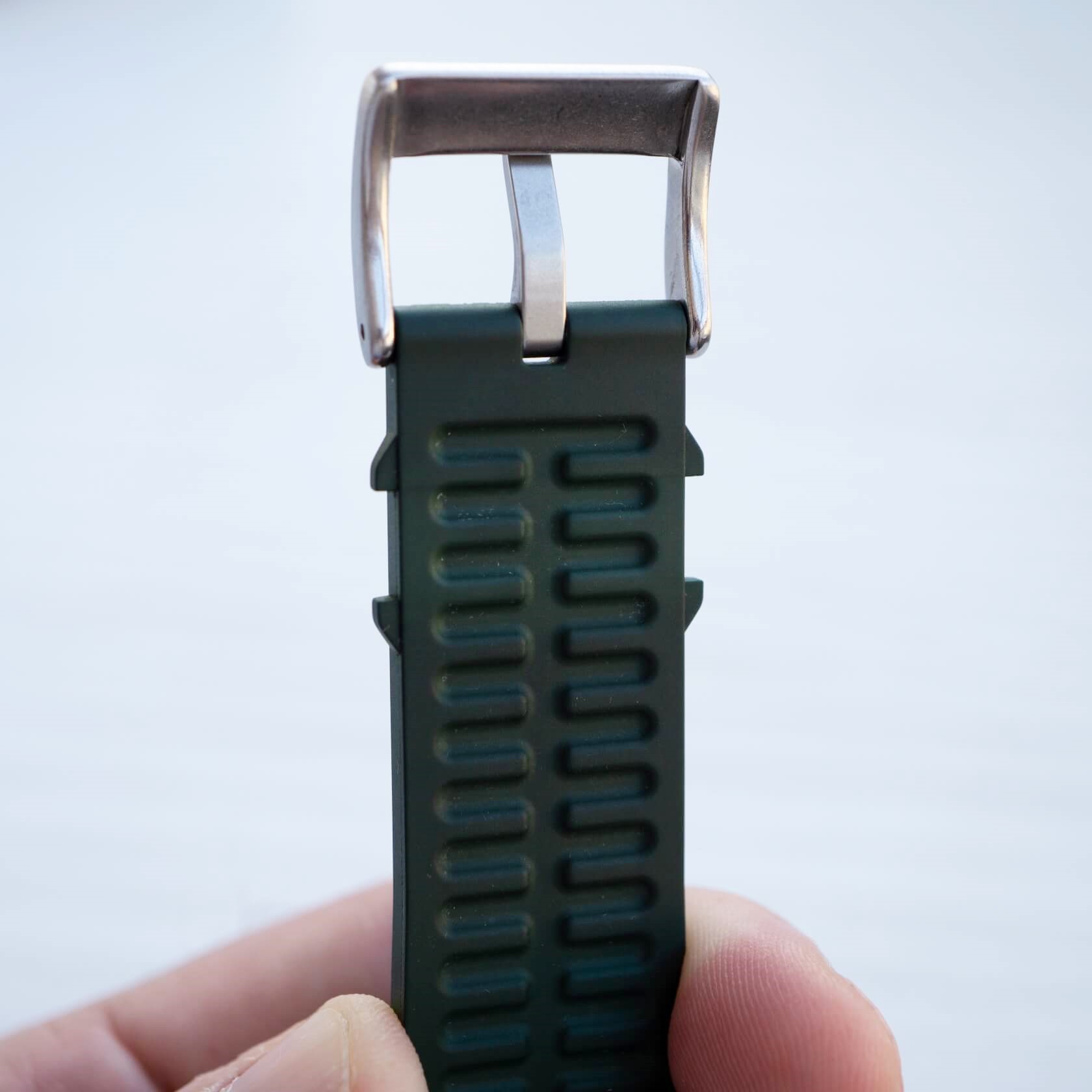 FKM rubber watch strap