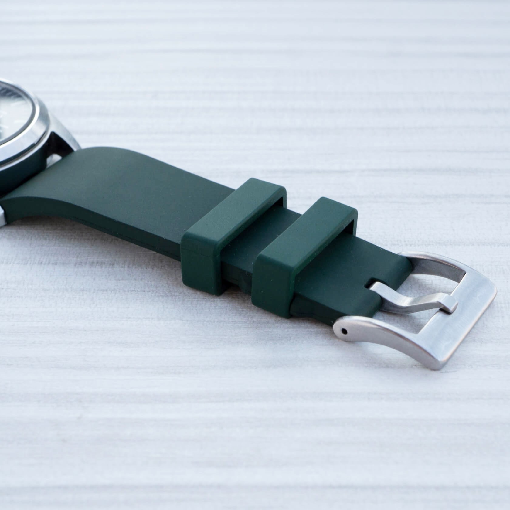 FKM rubber watch strap