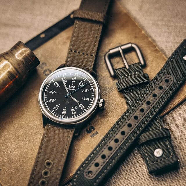 Canvas watch straps by Haveston