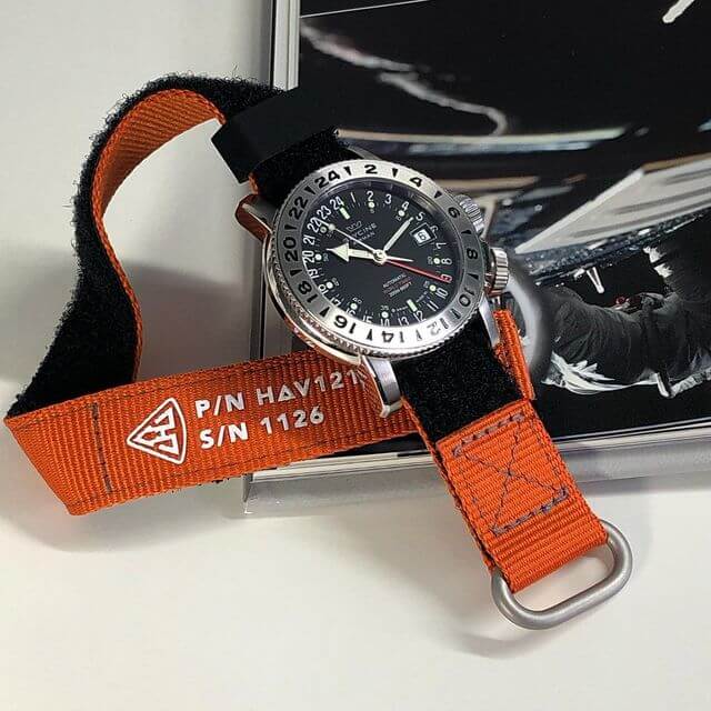 Haveston nasa-style velcro watch strap