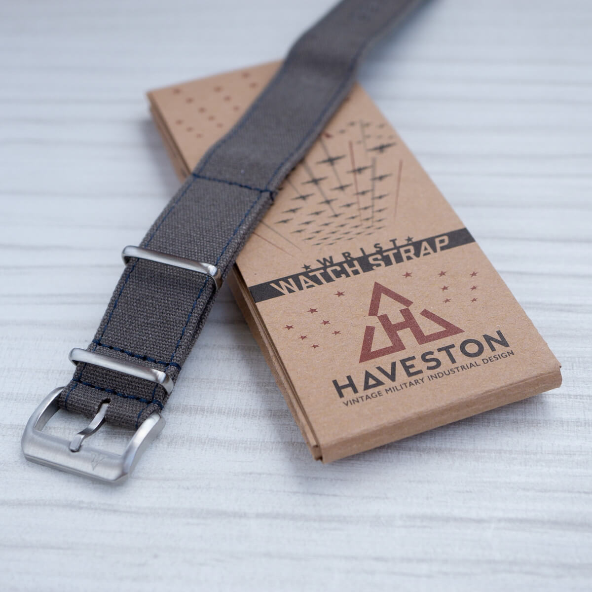 haveston canvas pass-through strap