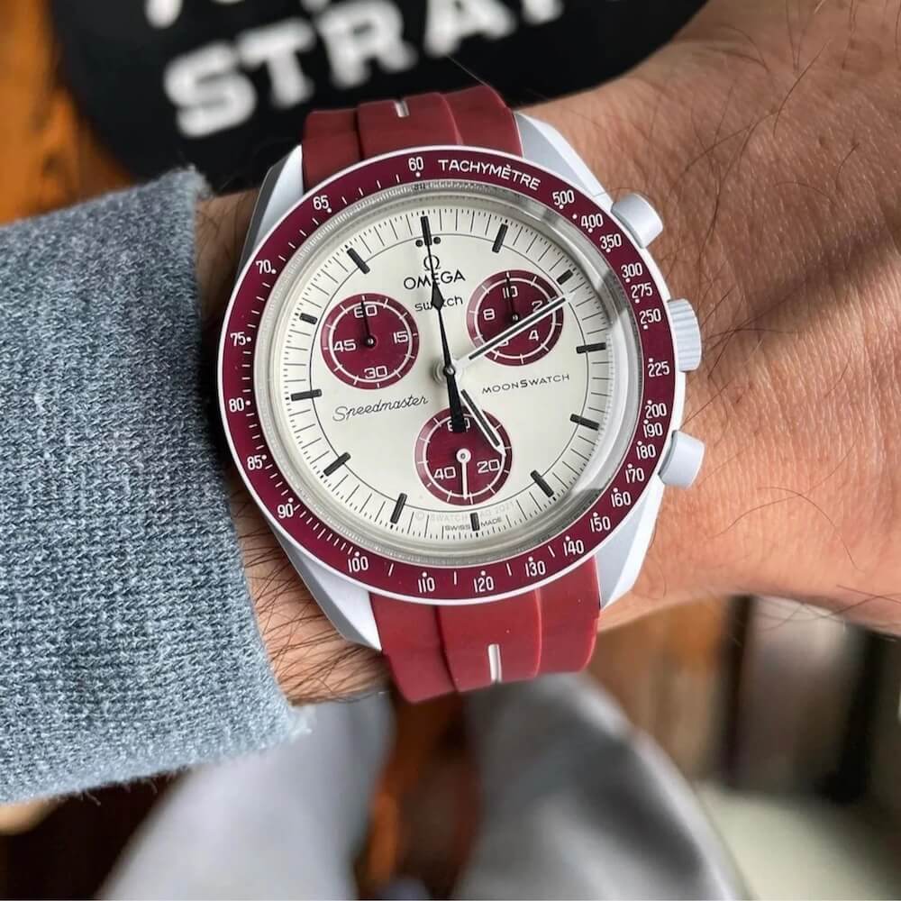 Helvetus replacement strap for Swatch
