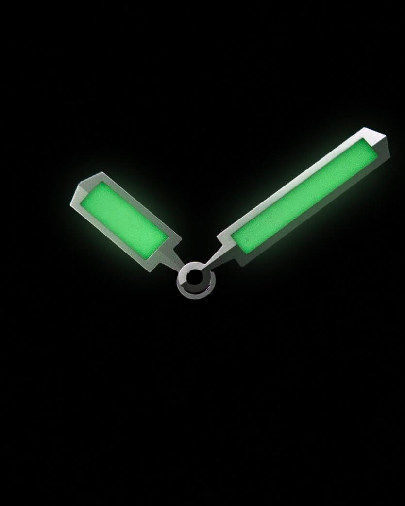 oversized lumed hands