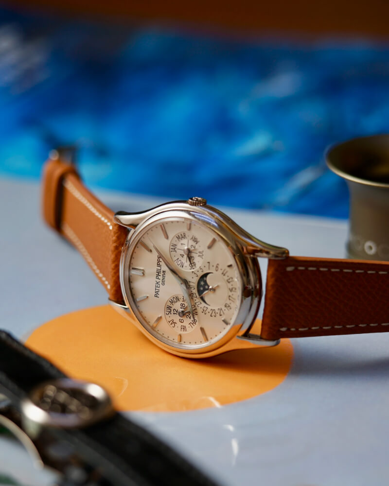 Quaint and Collectible leather strap
