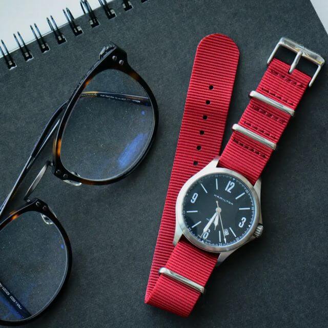 Red strap by SMC Strap Mill Canada