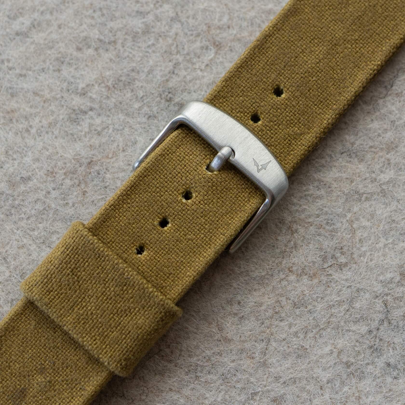 substation waxed canvas strap