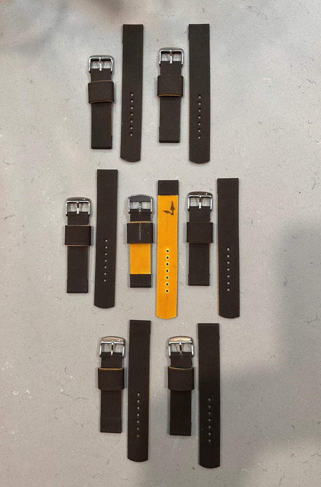 substation waxed canvas straps