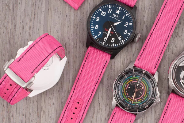 StrapHabit and brodinkee pink strap 2025