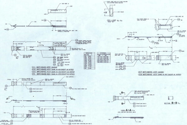 NASA Velcro Strap Blueprint