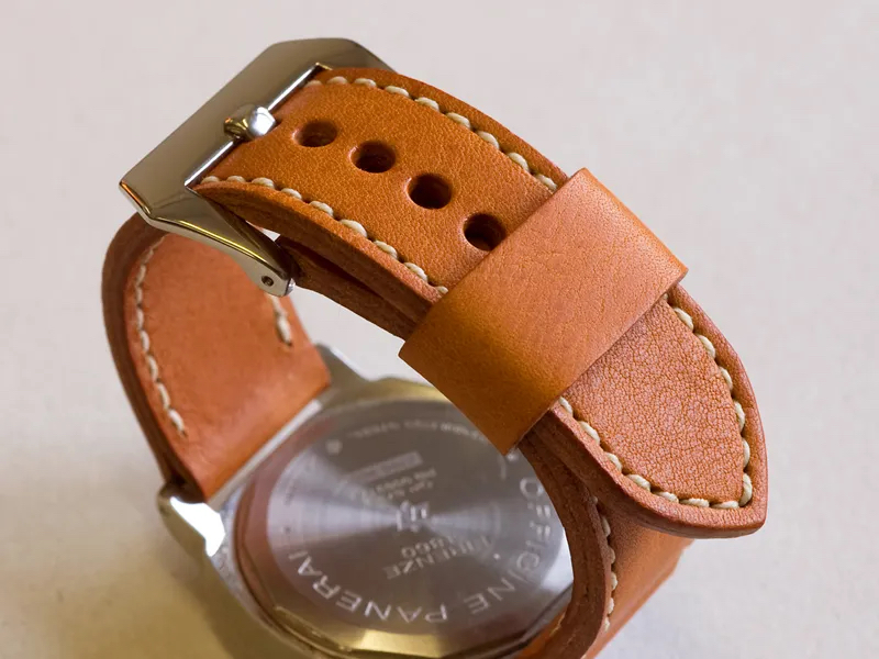 Leather strap by Toshi Straps