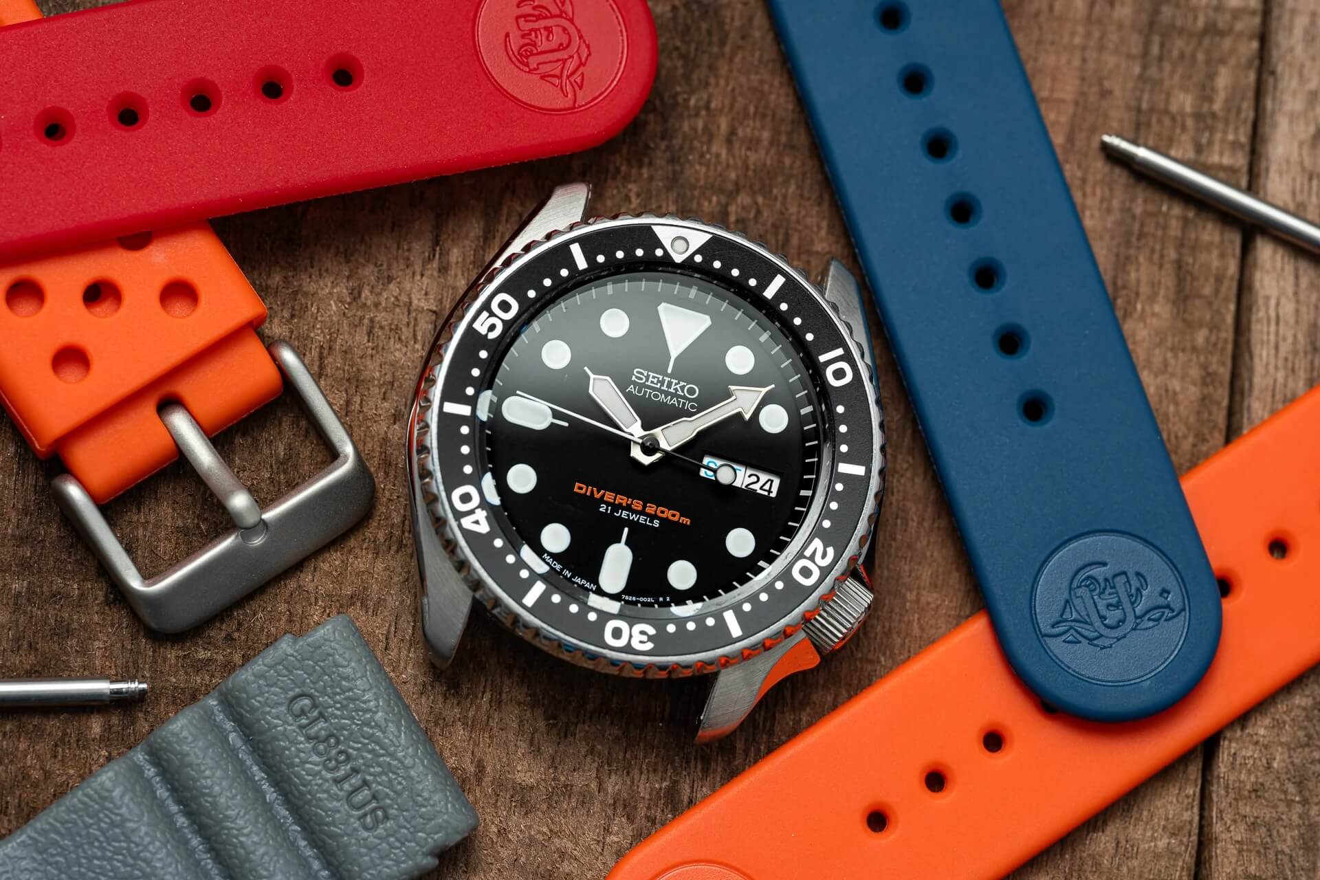 rubber straps for Seiko SKX
