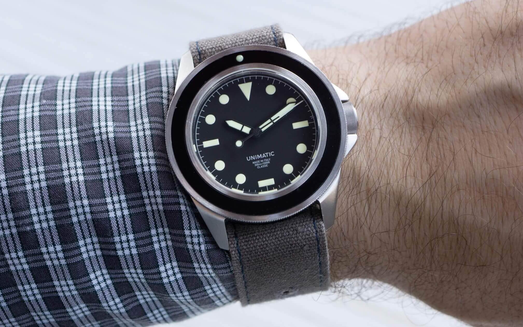 mechanical watch on the wrist