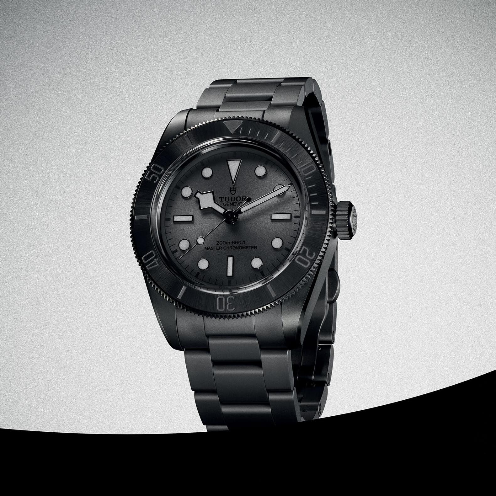 Tudor Black Bay Ceramic on its new matte black ceramic bracelet