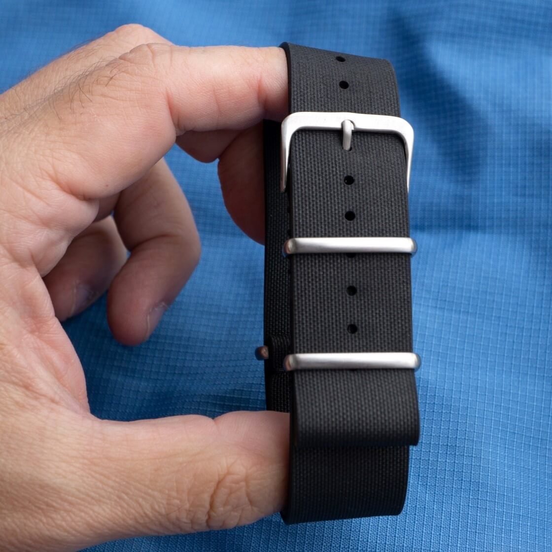Rubber nato watch strap 2025