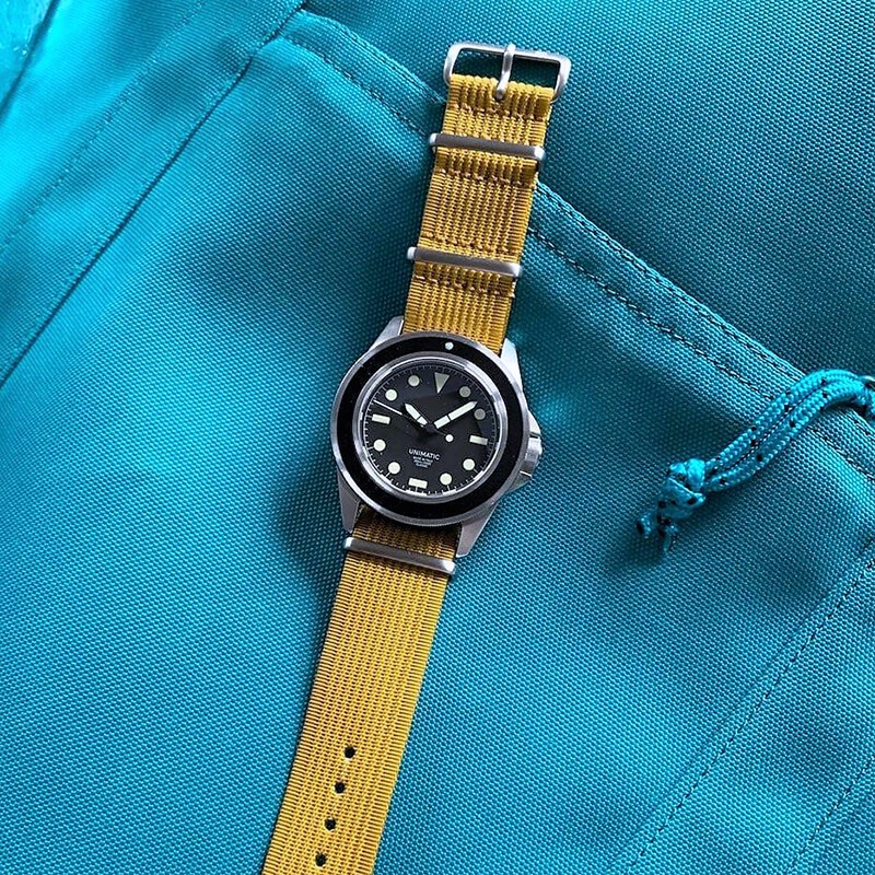 Ribbed nato watch straps Strap Hunter